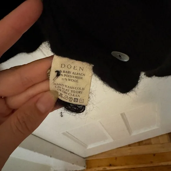 Doen baby alpaca cardigan - Picture 4 of 4